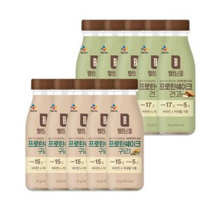 밸런스밀 프로틴쉐이크 견과 50g x5 + 귀리 50g x5, 밸런스밀 프로틴쉐이크 견과 50g 5 귀리 50g 5