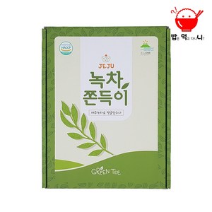 제주 녹차 쫀득이 추억의 과자 (18g x15개) 박스포장, 270g, 15개