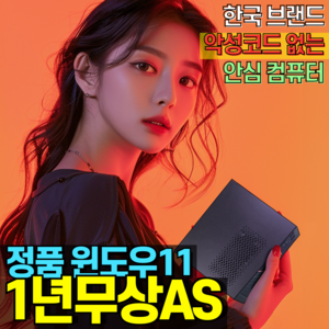 디클 미니PC 윈도우11포함 데스크탑 본체 가정용 사무용 주식용 일체형 올인원, T1-CN100 RAM 8GB SSD 256GB, 8GB