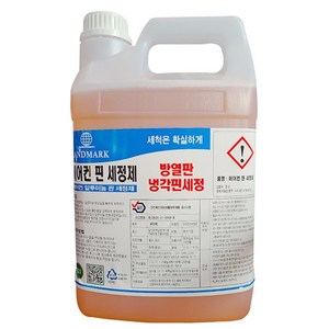 랜드마크 에어컨 핀 세정제(3.75L)에어컨 핀 방열판 청소세제, 3.75L, 1개