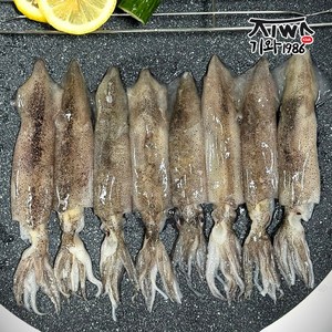 기와 1986 총알 한치 500g 4팩 (총 2kg) (팩당 8~15미 내외), 4세트