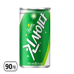 코카콜라 킨사이다, 185ml, 90개
