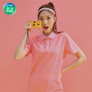 요넥스 221TS041U 공용 배드민턴 반팔 티셔츠 핑크