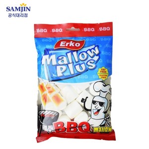 삼진 화이트 머쉬멜로우 소포장 100g 캠핑용 간식 베이커리 바베큐용, 36개