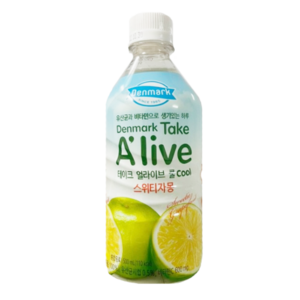 덴마크 테이크 얼라이브 쿨 스위티자몽, 500ml, 24개