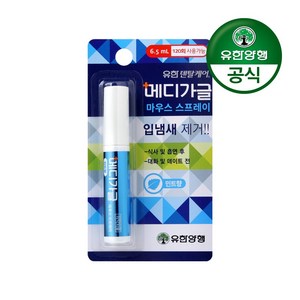 유한양행 덴탈케어 메디가글 스프레이 민트향, 6.5ml, 7개