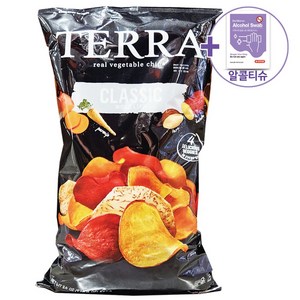 코스트코 테라칩 TERRA CHIP 클래식 야채 칩 567g + 더메이런알콜티슈, 1개