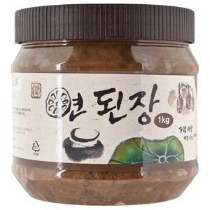 볏짚메주 재래연된장 1kg 계약농가국산대두 100%, 1개