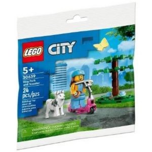 LEGO 30639 - 강아지 공원과 스쿠터 / 레고 정품 시티, 단품, 1개