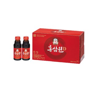 한국인삼공사 정관장 홍삼원D 100ml 50개 홍삼 음료 드링크