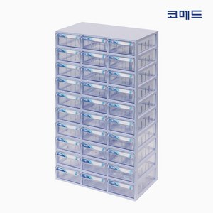 코메드 CMD-530멀티박스 30칸 투명서랍장