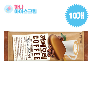 빙그레 까페오레 10개 아이스크림, 80ml