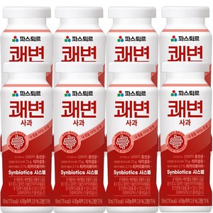 파스퇴르 쾌변 요구르트 사과 150ml(8입), 150ml, 8개