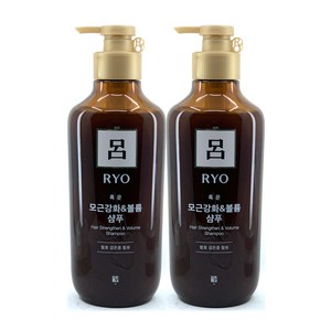 려 흑운 모근강화 볼륨케어 샴푸, 550ml, 2개