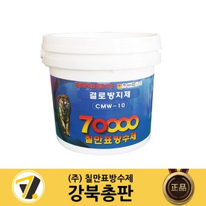 칠만표 결로방지제 4kg (장갑+붓) / 곰팡이 결로방지 페인트 베란다 실내용 CMW-10, 1개