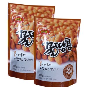 머거본 꿀땅콩, 600g, 2개