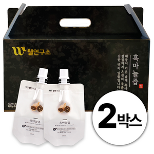 웰연구소 흑마늘즙, 100ml, 60개