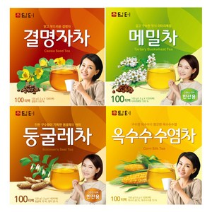 담터 둥굴레차+메밀차+결명자차+옥수수수염차 (400T), 400개