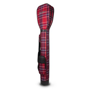 JACQUARD 골프 하프백 / 연습백 클럽케이스 골프가방 남성 여성 휴대용 미니가방 연습가방 미니백 골프채가방 하프가방 경량 연습장 파3, RED-CHECK