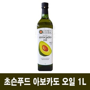 초슨푸즈 아보카도 오일, 1L, 1개