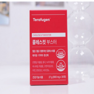 [정품] 테라퓨젠 TERAFUGEN 콜레스컷 부스터 900mg x 30정 인슐리닉, 2개