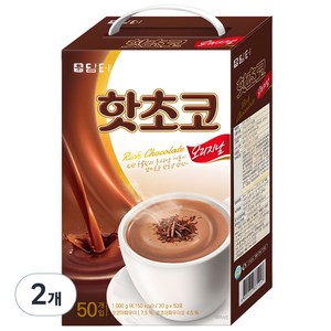 담터 핫초코, 20g, 50개입, 2개