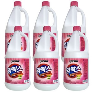 난엄마니까 향락스 2L X 6개 살균소독 표백 화장실 욕실청소 업소용 락스 세제 찌든때