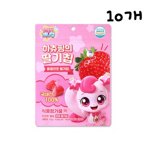 캐치티니핑 하츄핑의 딸기칩 12g, 10개