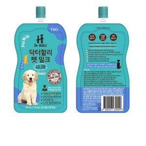 닥터할리 저지방 펫밀크 시니어(강아지용) 200ml 20개