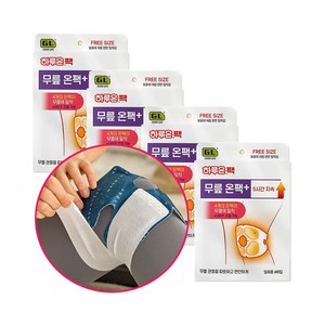 하루온팩 무릎온팩 플러스 4개입, 4개