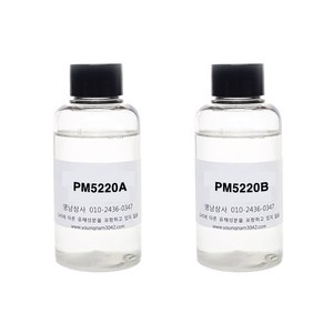 PM5220 고투명 액상실리콘 1kg/물 얼음 유리 표현, 2개