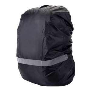 셀구루 배낭방수커버 레인커버 야광반사 M(30-40L), 라인블랙, 1개