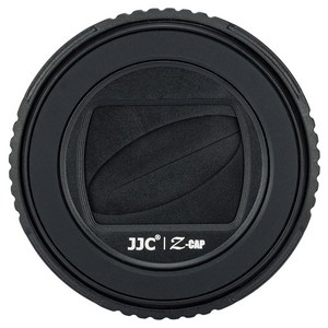 JJC 렌즈 캡 카메라 커버 캐논 파워샷 V10 카메라용 액세서리 F-WMCUV10 필터 호환, 01 Black, 1개