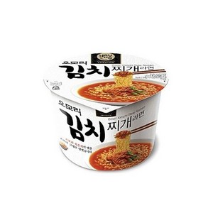 유어스 GS25 오모리 김치찌개 컵라면 150G, 6개