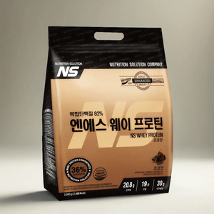 NS WHEY포대유청 웨이 프로틴 복합 단백질 보충제 초코맛2kg(중박스), 초코맛, 2kg, 1개