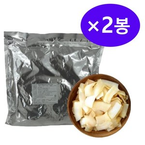 킹아일랜드 구운 오리지널 코코넛칩 대용량 500g 2개-코코넛함량 94.97％, 2개