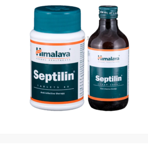 Himlaya Combo Pack of Septilin Tablet (60) & Syrup (200ml), 1개, 200ml