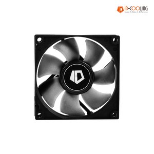 ID-COOLING NO-8025-SD 80mm 쿨링팬 / 12V DC 저소음 팬 시스템쿨러, 1개