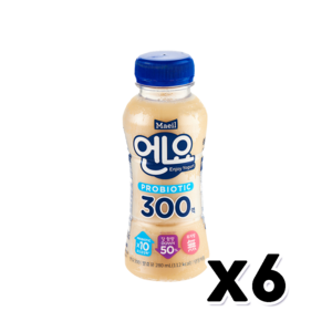 엔요 요구르트 대용량야쿠르트 280ml X 6개