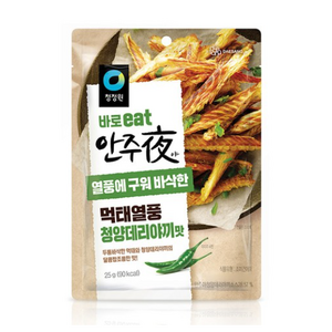 안주야 먹태열풍 청양데리야끼맛, 25g, 2개