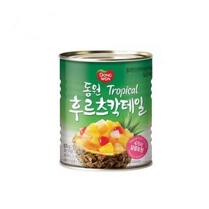 동원 후르츠칵테일 과일통조림, 836g, 6개