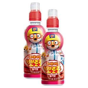 뽀로로 딸기맛 235ml x 24PET, 24개, 24개