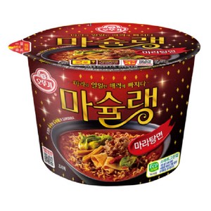 오뚜기 마슐랭 마라탕면 용기 130g, 12개