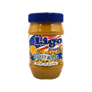 LIGO 리고 땅콩버터 크리미 1kg 피넛버터, 2개