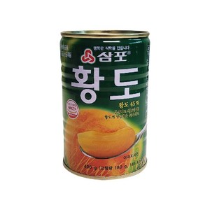 삼포 황도 슬라이스 400g, 1개