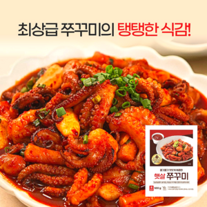 햇살양념쭈꾸미 500g 2팩 4팩, 5개