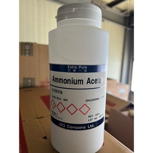 초산암모늄 시약 500g Ammonium Acetate 631-61-8 암모늄아세트산, 1개