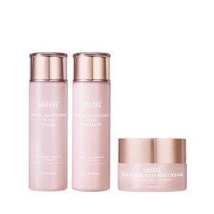 코리아나 바이탈 플러스 탄력강화 스킨 토너150ml+에멀젼150ml+크림50ml, 3개