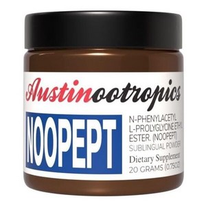 Noopept Absolute Focus 20그램 집중력 에너지 기억력을 위한 최고의 Nootopic, 1개, 20g