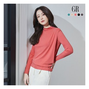 [조르쥬레쉬] [최초가 69 000원]모크넥 티블라우스 5종